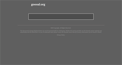 Desktop Screenshot of goooal.org