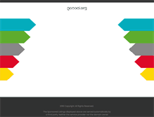 Tablet Screenshot of goooal.org